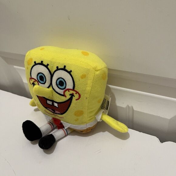 Nickelodeon Spongebob Squarepants Yellow 7" Plush Stuffed Toy Doll - Picture 4 of 7